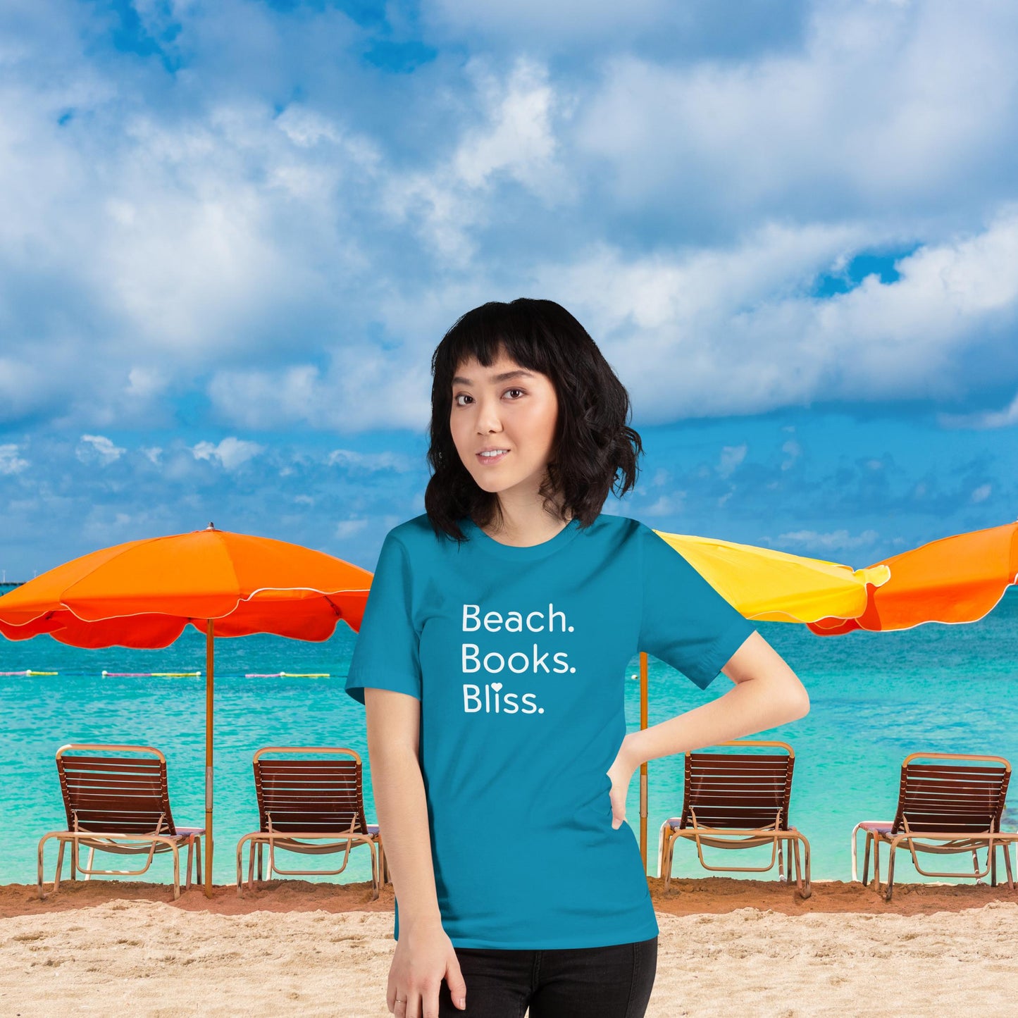 Beach Books Bliss t-shirt