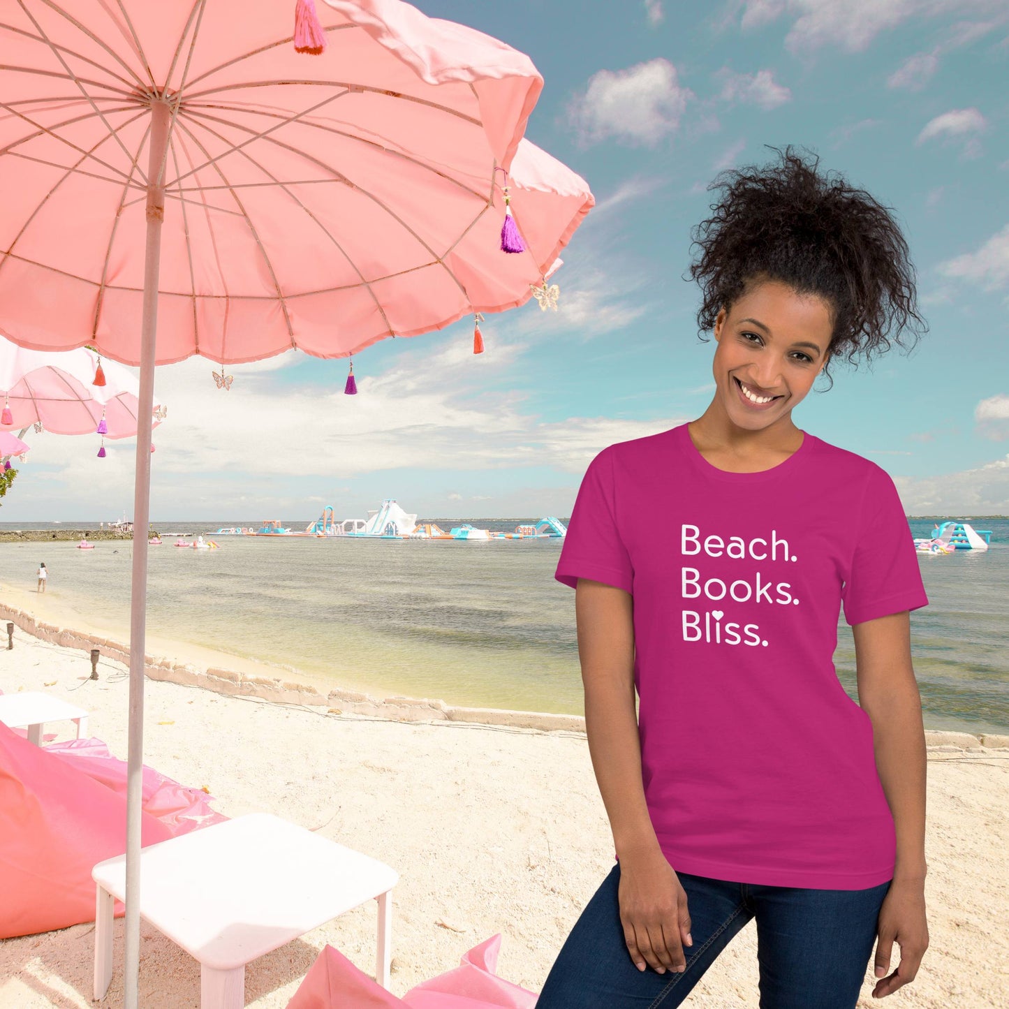 Beach Books Bliss t-shirt
