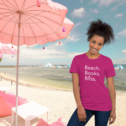 Beach Books Bliss t-shirt