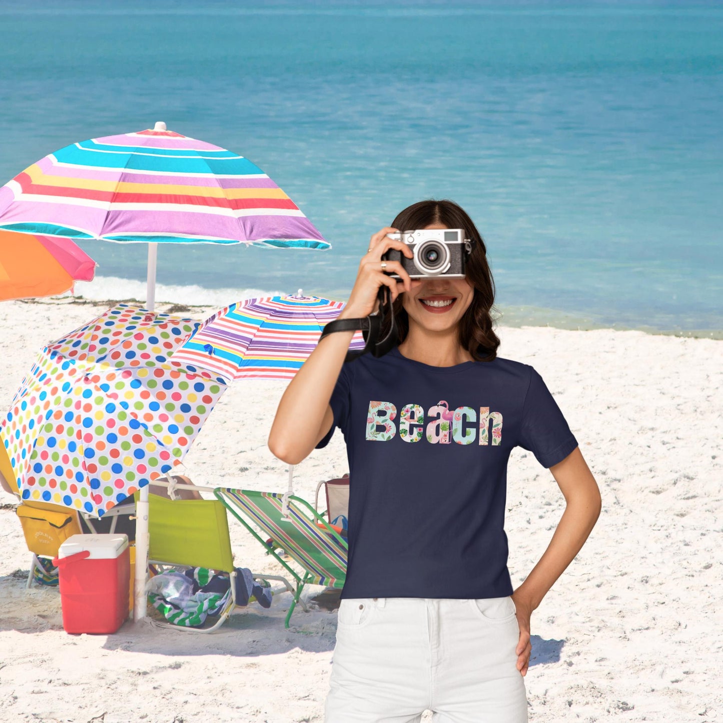 Beach Flamingo t-shirt