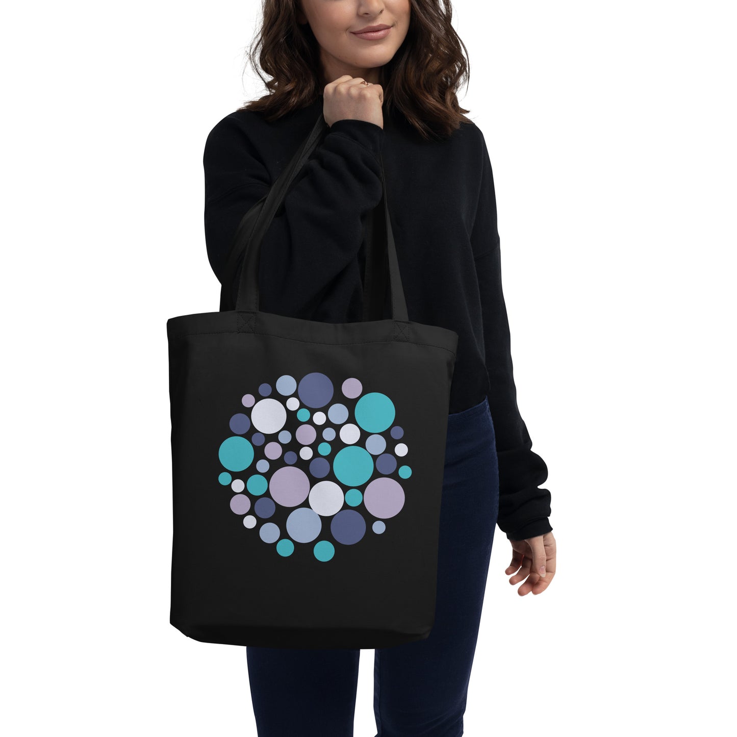 Summer Circles Tote Bag