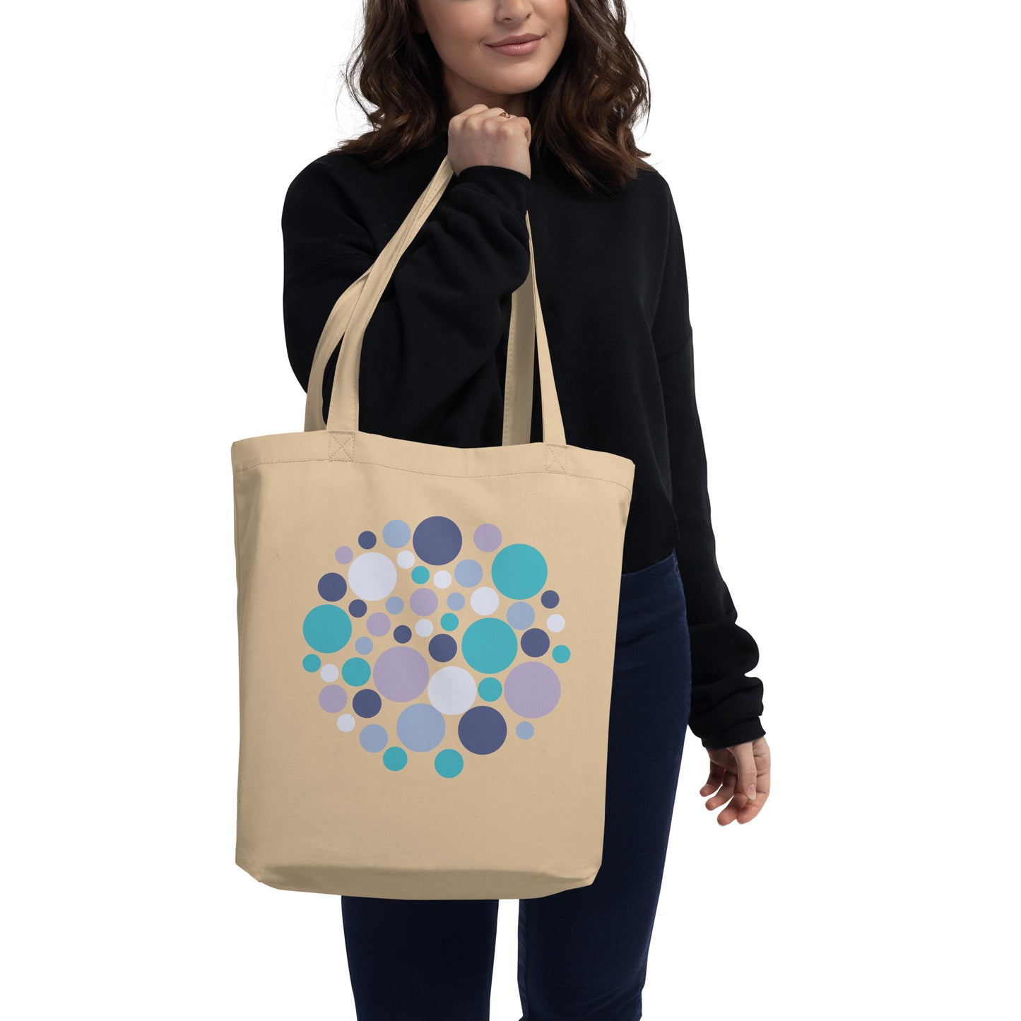 Summer Circles Tote Bag