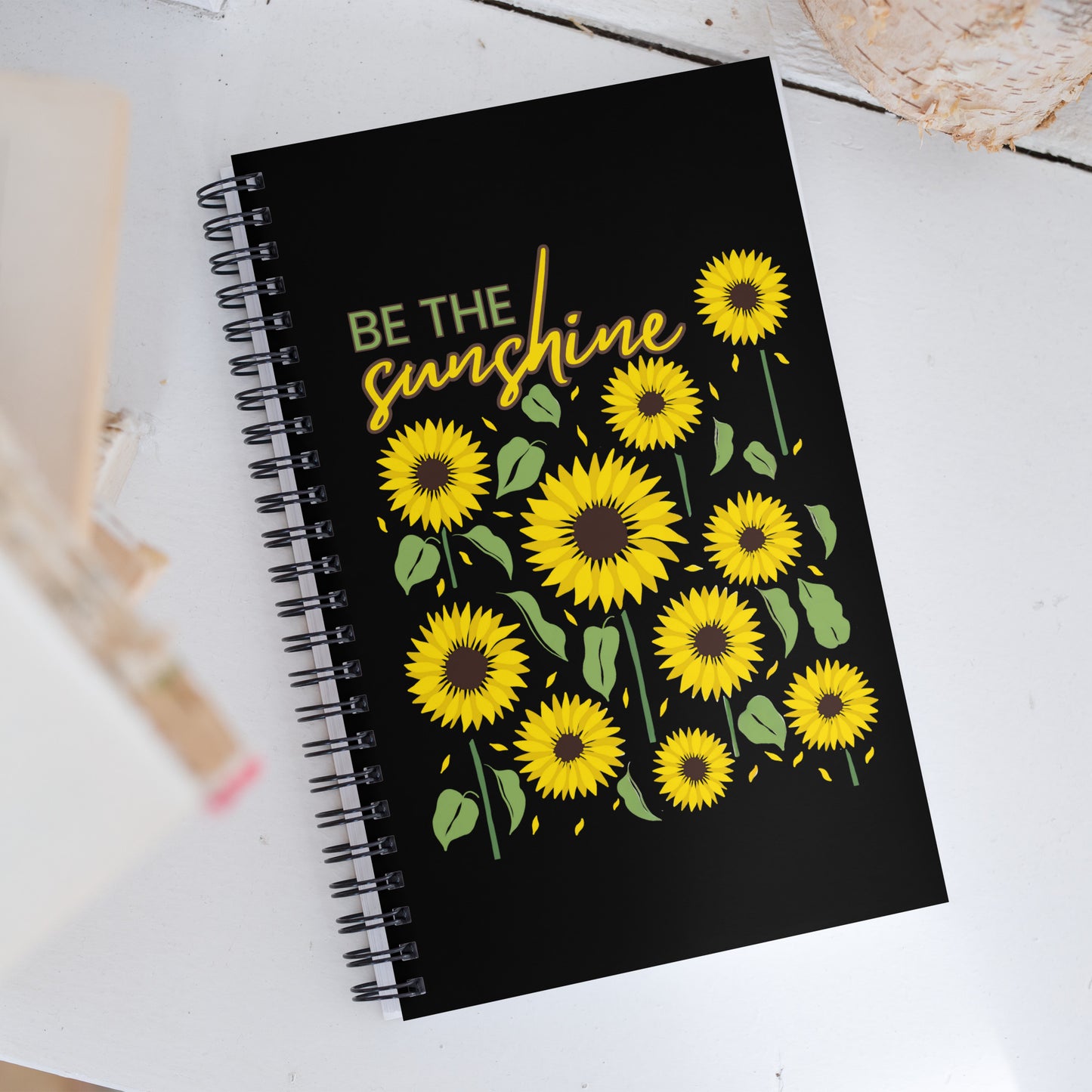 Sunflower Spiral Notebook