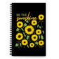 Sunflower Spiral Notebook