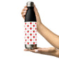 Strawberry stainless steel water bottle