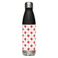 Strawberry stainless steel water bottle