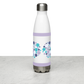 Summer Circles stainless steel water bottle
