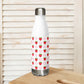 Strawberry stainless steel water bottle