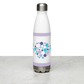 Summer Circles stainless steel water bottle