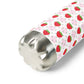 Strawberry stainless steel water bottle