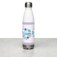 Summer Circles stainless steel water bottle