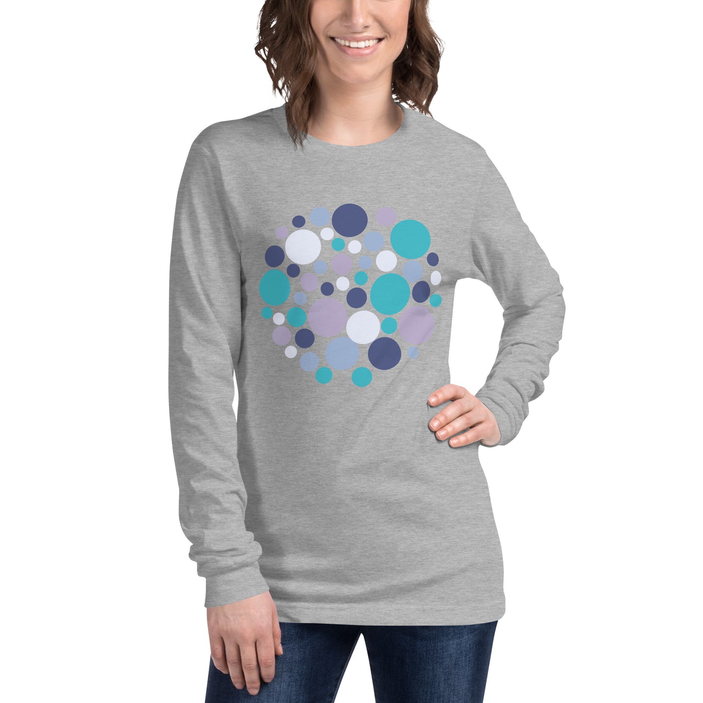 Summer Circles Long Sleeve Tee