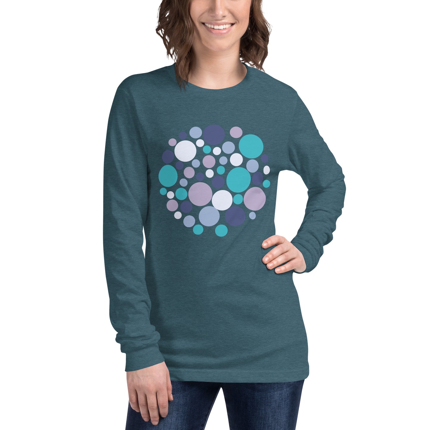 Summer Circles Long Sleeve Tee
