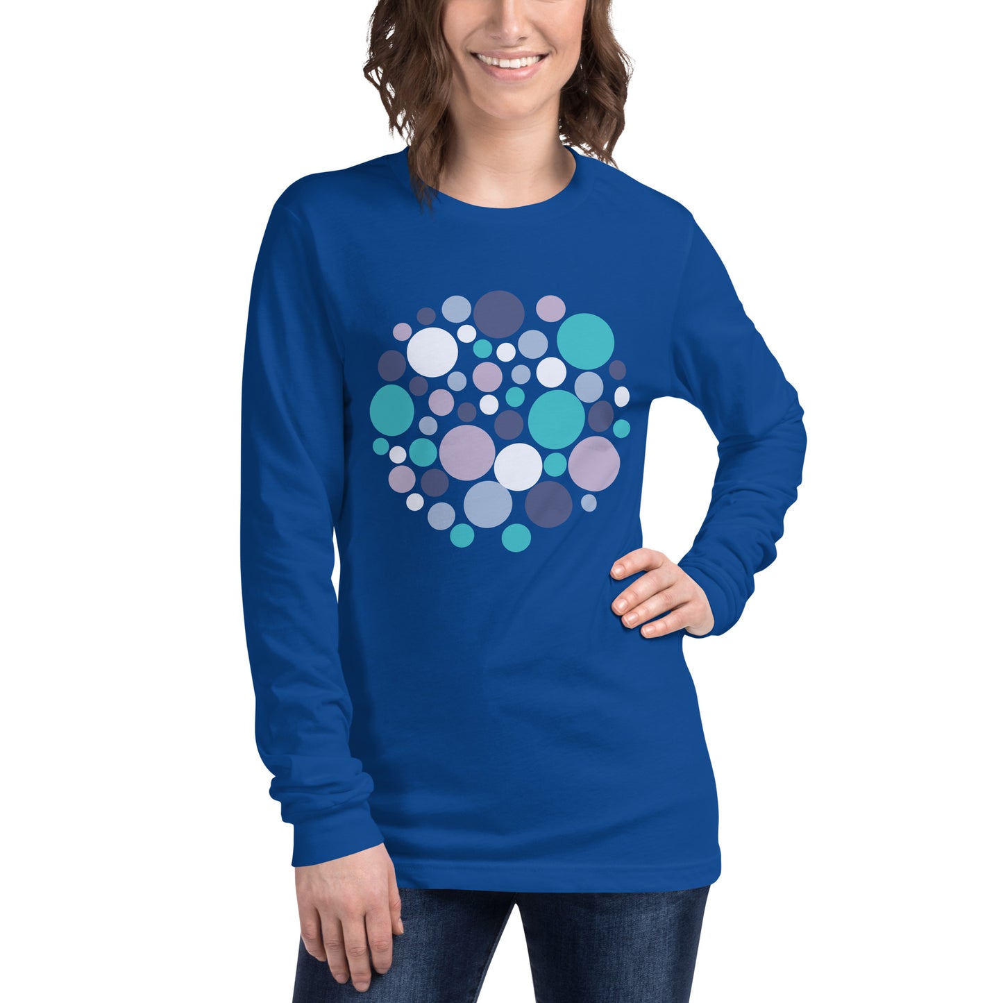 Summer Circles Long Sleeve Tee