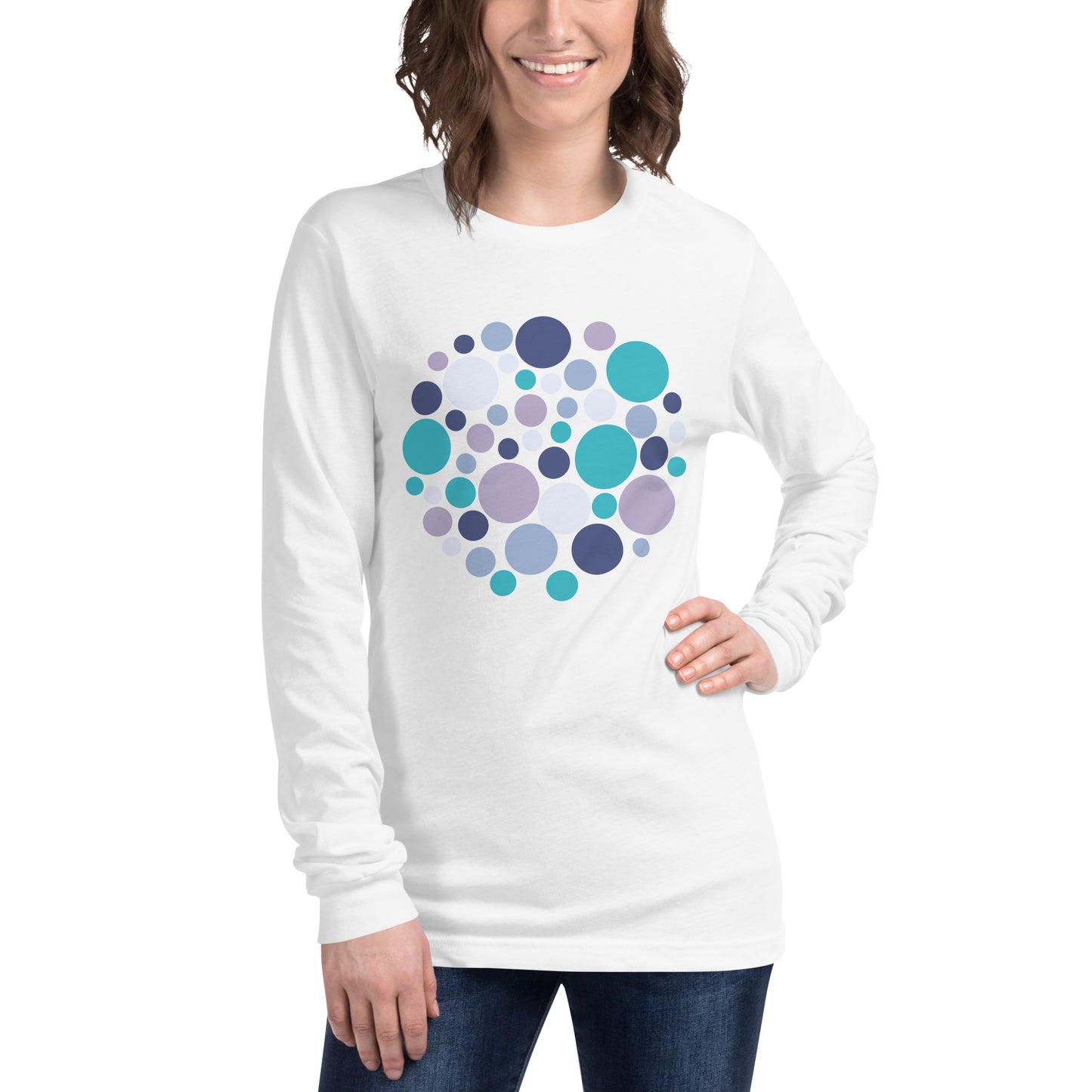 Summer Circles Long Sleeve Tee