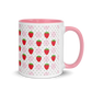 Strawberry Mug with Color Inside