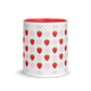 Strawberry Mug with Color Inside
